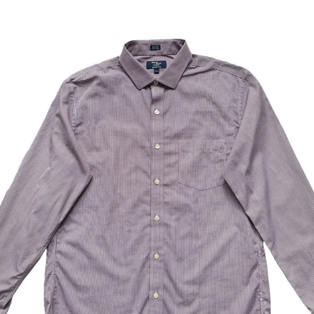 🔃J. Crew Men’s Red Long Sleeve Button Down Dress Shirt